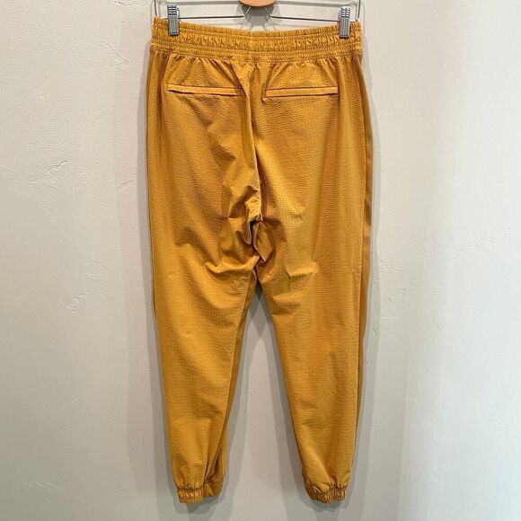 Athleta Textured Brooklyn Jogger Tuscan Gold - Size: 6 - Picture 2 of 7